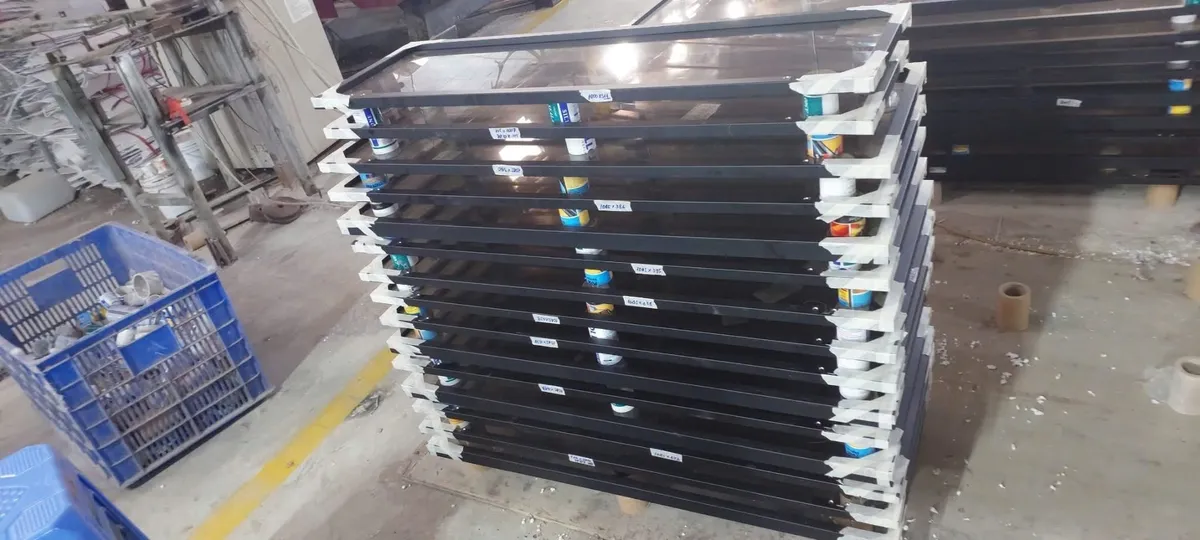 Tủ bếp inox cánh kính NC Home - Sản phẩm thực tế 11